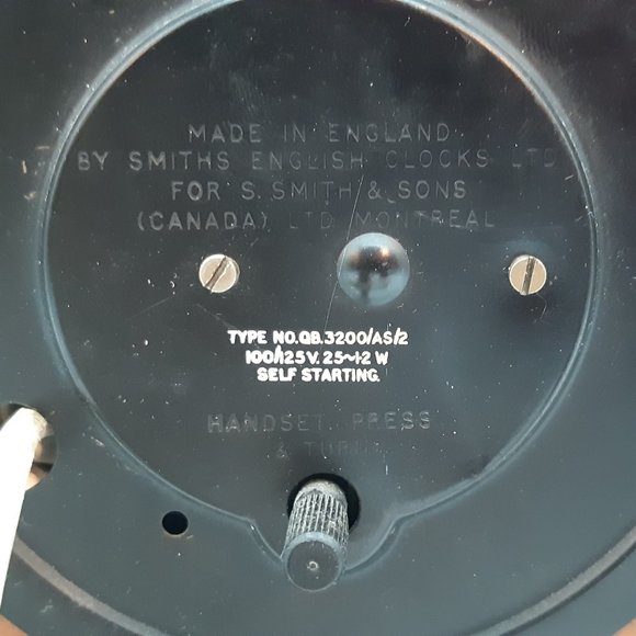 Vintage Windsor Wood Mantle Clock by Smiths of England - Picture 8 of 10